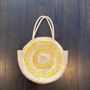 Straw shoulder bag - American Eagle Outfitters